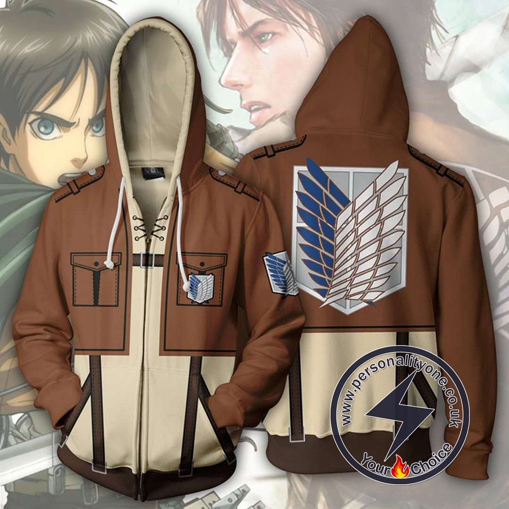 Attack on Titan Hoodie - Eren Yeager Jacket